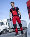 Ogrodniczki Ardon 4Xstretch® czerwone