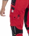 Ogrodniczki Ardon 4Xstretch® czerwone