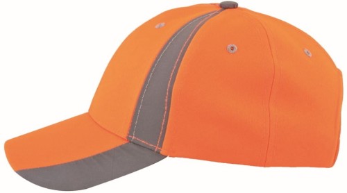 CZAPKA Z DASZKIEM OSTRZEGAWCZA  HiViz ARDON®TWINKLE POMAAŃCZOWA