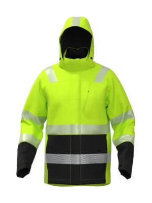 Kurtka robocza ocieplana ostrzegawcza Lima Fit Hi-Vis żółta BoSafety