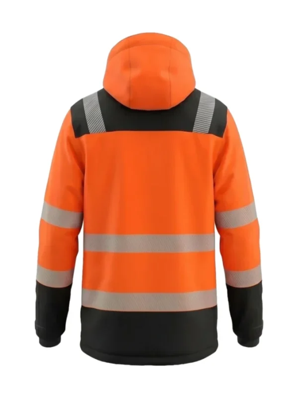 Kurtka robocza zimowa ostrzegawcza Lima Hi-Vis pomarańczowa BoSafety