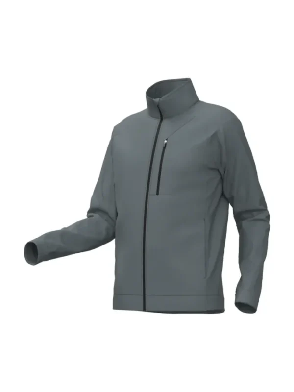 Bluza z kołnierzem Active Pro szara BoSafety
