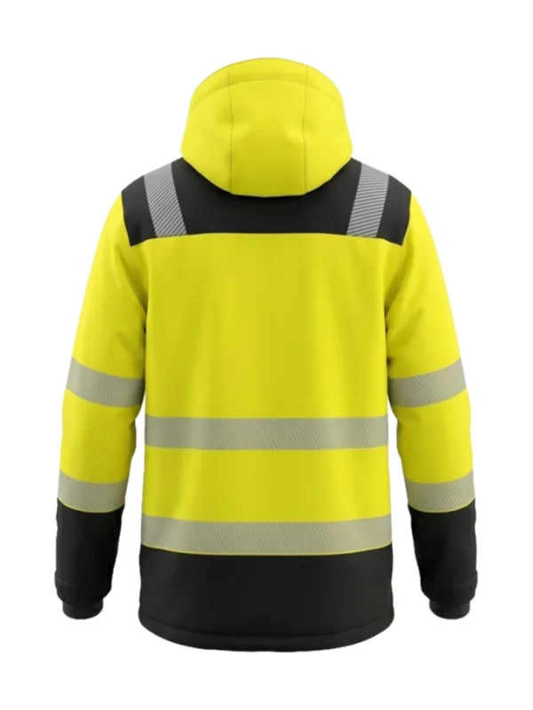 Kurtka robocza zimowa ostrzegawcza Lima Hi-Vis żółta BoSafety