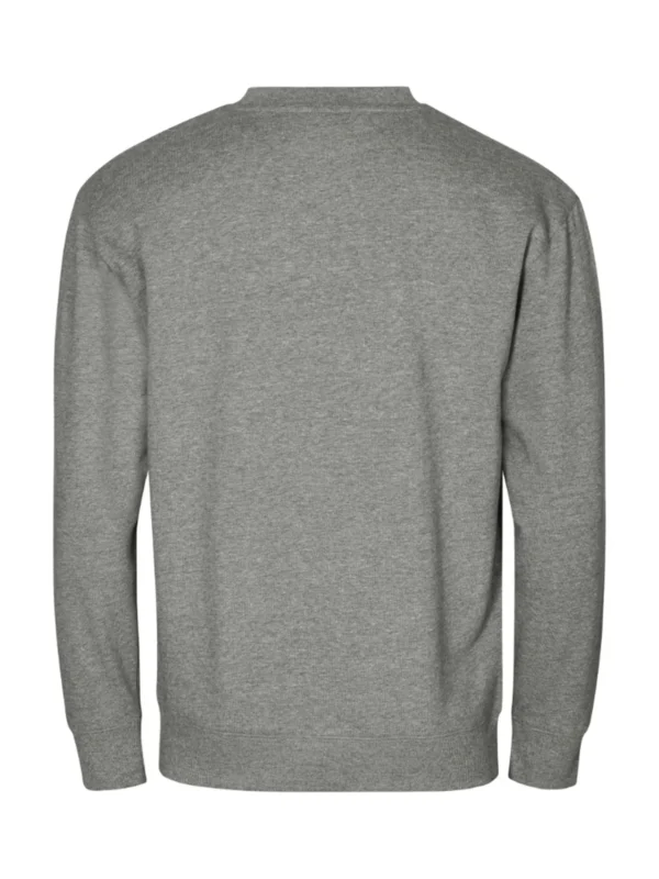 Bluza unisex Malfini Crew ciemnoszara melanż