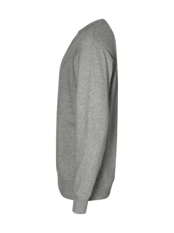 Bluza unisex Malfini Crew ciemnoszara melanż