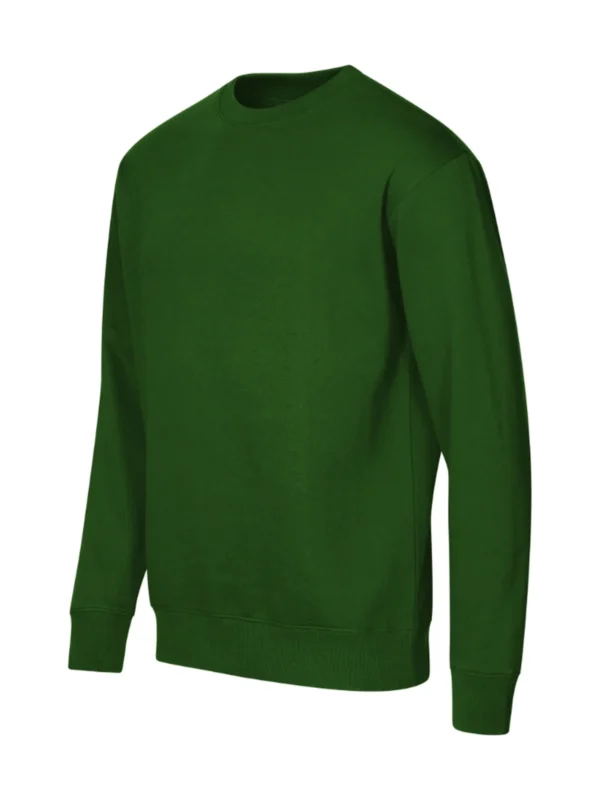 Bluza unisex Malfini Crew butelkowa zieleń