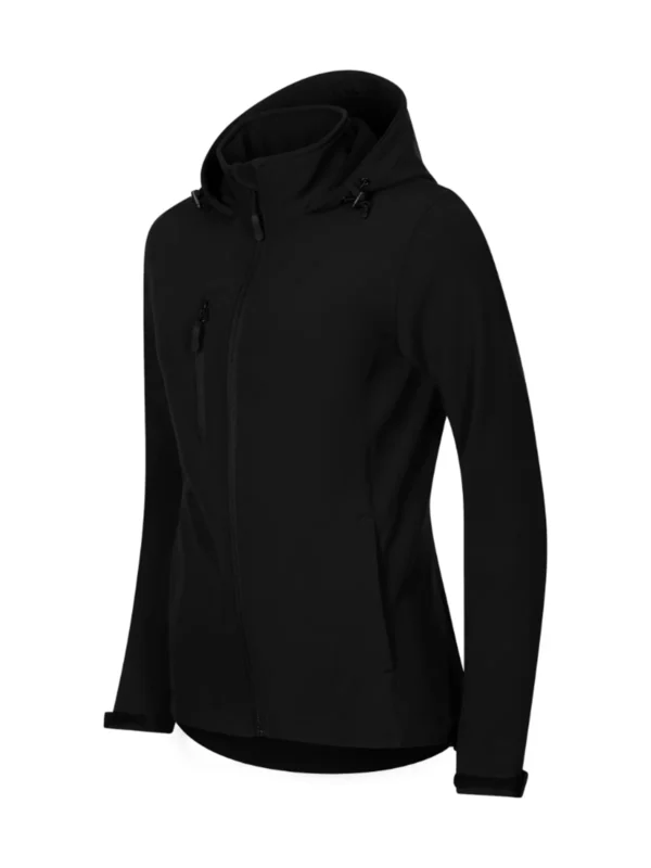 Kurtka robocza damska softshell 4-Way Stretch Malfini Trail ebony gray