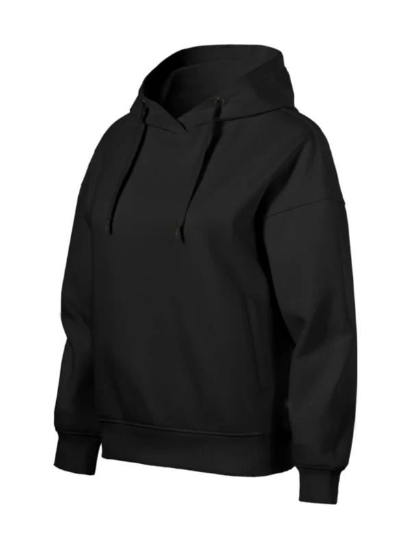 Bluza damska z kapturem Moon Malfini czarna