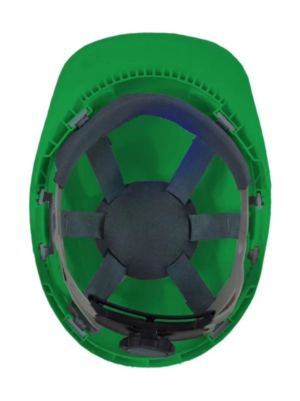 Kask hełm ochronny przemysłowy Morion zielony