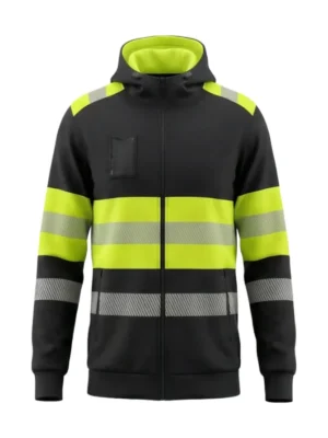 Bluza robocza ostrzegawcza Delaver Hi-Vis żółto/czarna BoSafety