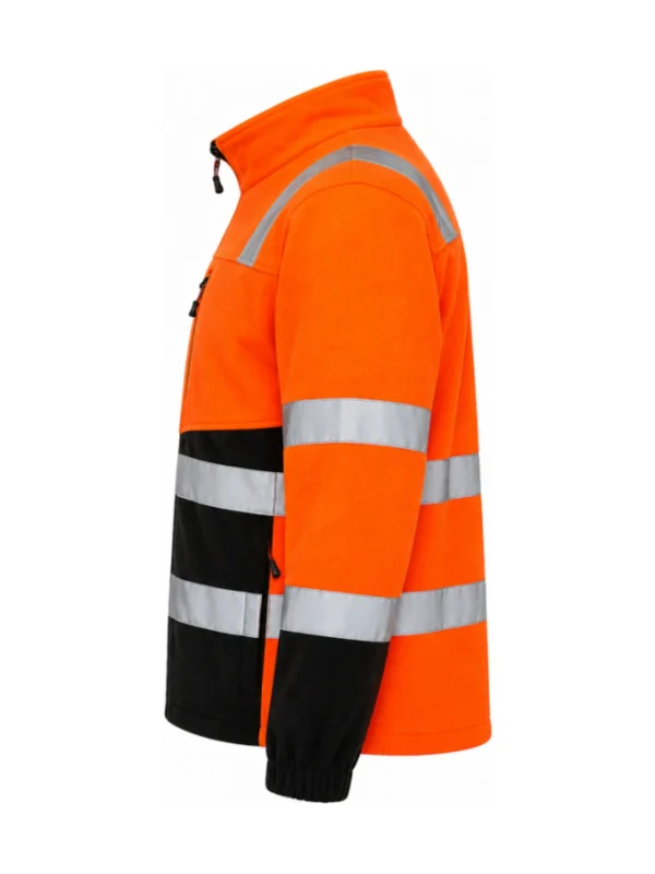 Polar roboczy ostrzegawczy pomarańczowy Fleece Fit Hi-Vis BoSafety