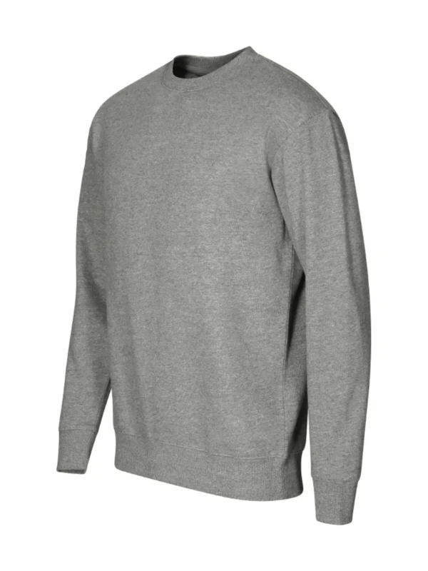 Bluza unisex Malfini Crew ciemnoszara melanż
