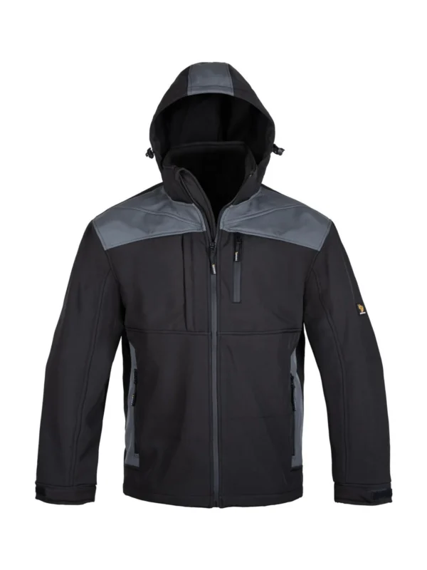Kurtka robocza softshell Voyager czarno/szara Procera