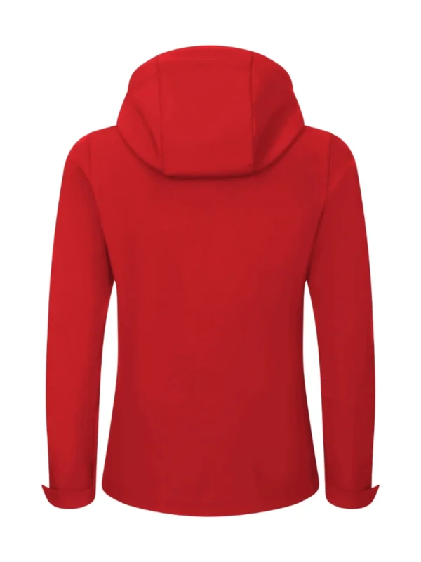 Kurtka robocza damska softshell 4-Way Stretch Malfini Trail czerwona