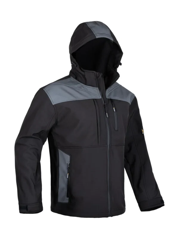 Kurtka robocza softshell Voyager czarno/szara Procera