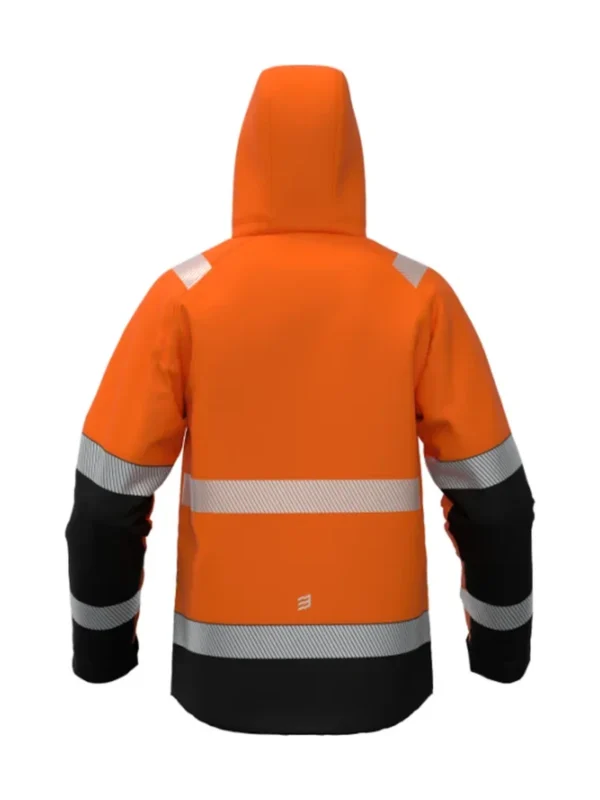 Kurtka robocza zimowa ostrzegawcza pomarańczowa Valencia Hi-Vis BoSafety