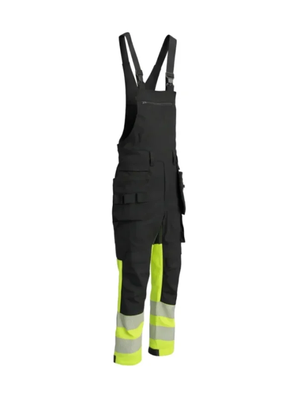 Ogrodniczki robocze elastyczne Combo Plus czarno/żółte BoSafety