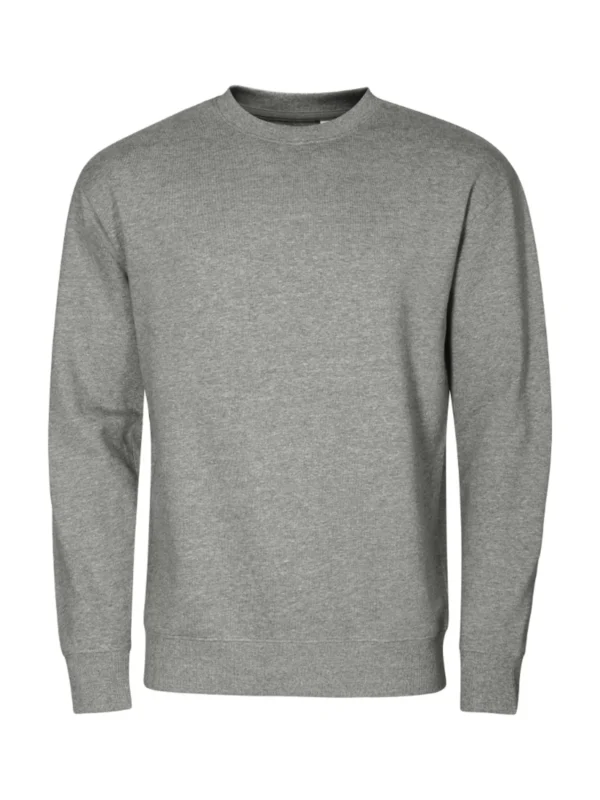 Bluza unisex Malfini Crew ciemnoszara melanż