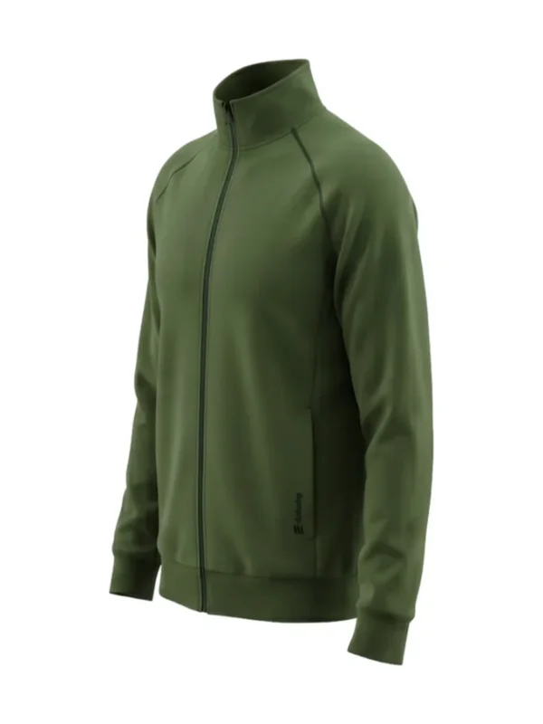 Bluza z kołnierzem zielona Fenix BoSafety