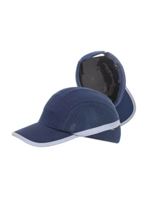 Czapka ochronna BumpCap granatowa z siatką czapko-kask Procera