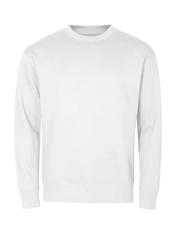 Bluza unisex Malfini Crew biała