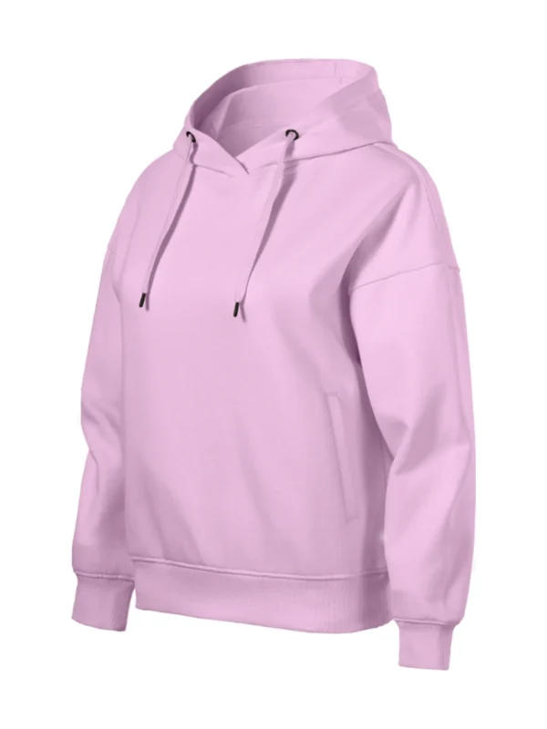 Bluza damska z kapturem Moon Malfini orchid