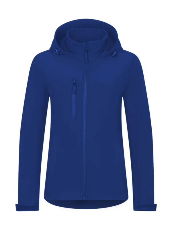 Kurtka robocza damska softshell 4-Way Stretch Malfini Trail chabrowa