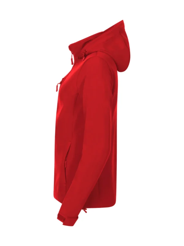 Kurtka robocza damska softshell 4-Way Stretch Malfini Trail czerwona