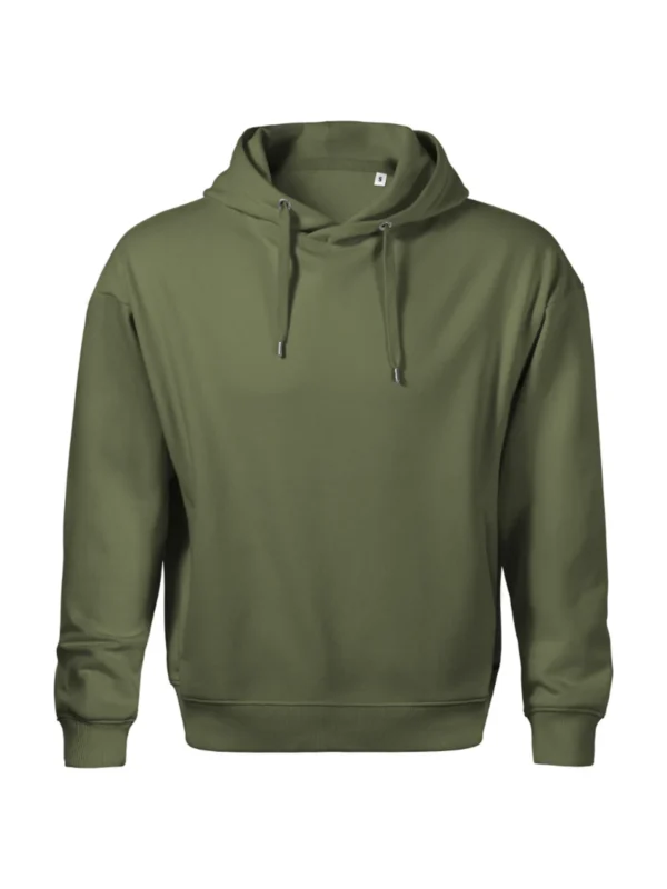 Bluza męska z kapturem Malfini Moon khaki