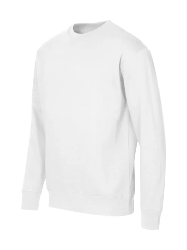 Bluza unisex Malfini Crew biała