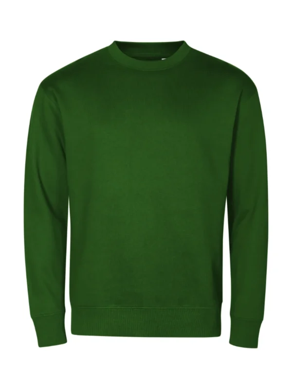Bluza unisex Malfini Crew butelkowa zieleń
