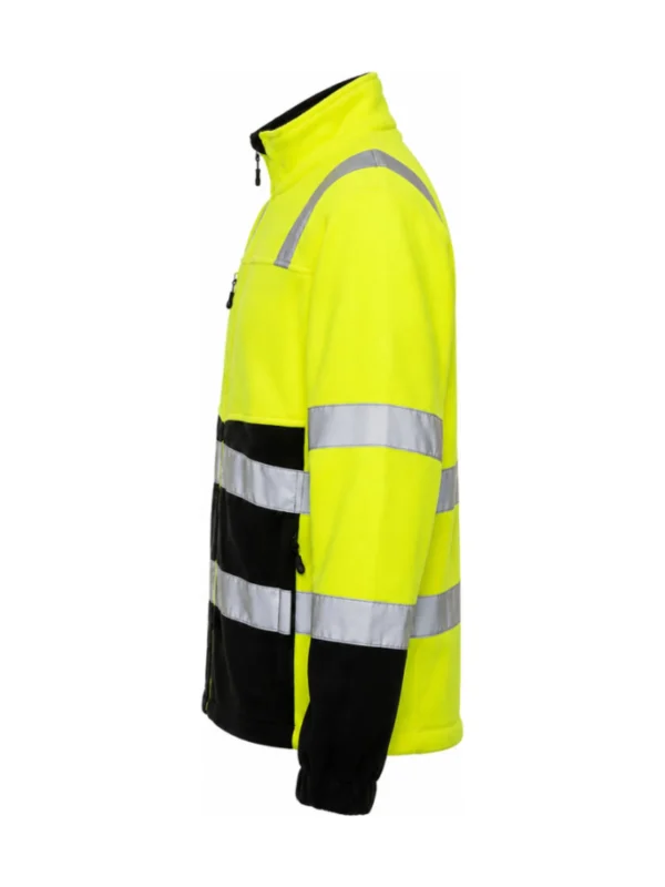 Polar roboczy ostrzegawczy żółty Fleece Fit Hi-Vis BoSafety