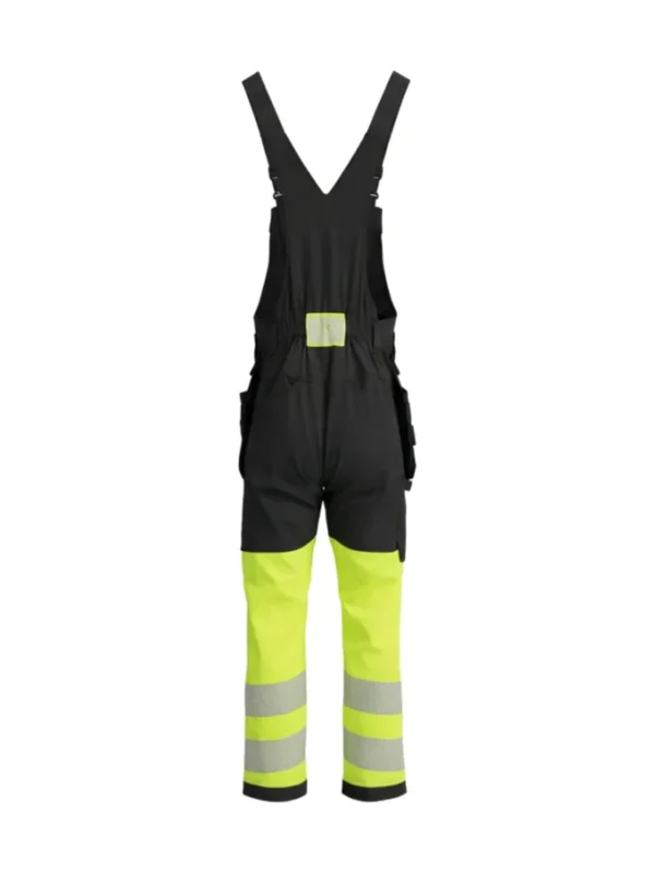 Ogrodniczki robocze elastyczne Combo Plus czarno/żółte BoSafety