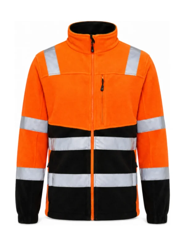Polar roboczy ostrzegawczy pomarańczowy Fleece Fit Hi-Vis BoSafety