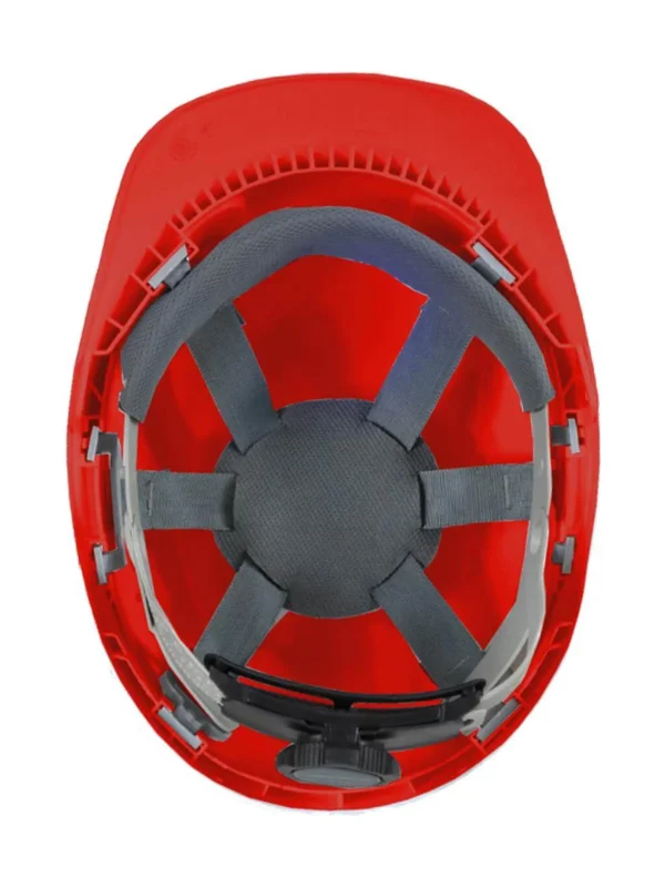 Kask hełm ochronny przemysłowy Morion czerwony