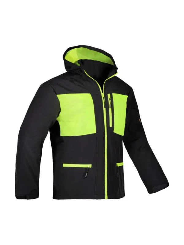 Kurtka robocza softshell Sonic czarno/zielony Procera