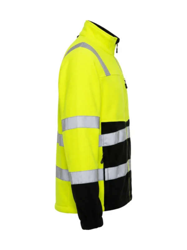 Polar roboczy ostrzegawczy żółty Fleece Fit Hi-Vis BoSafety