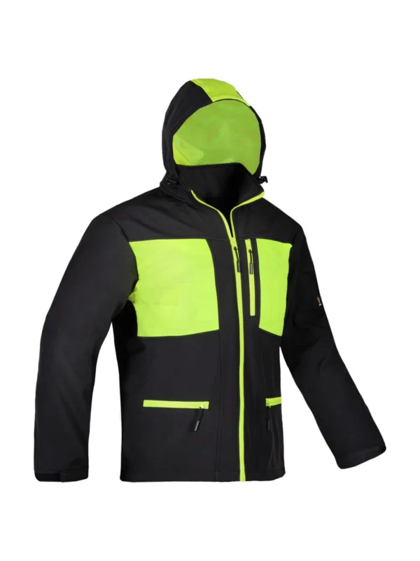 Kurtka robocza softshell Sonic czarno/zielony Procera