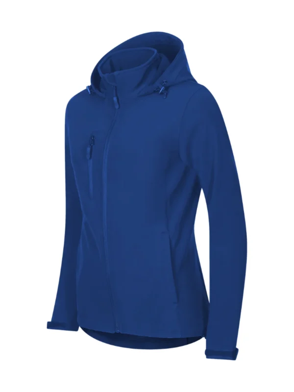 Kurtka robocza damska softshell 4-Way Stretch Malfini Trail chabrowa