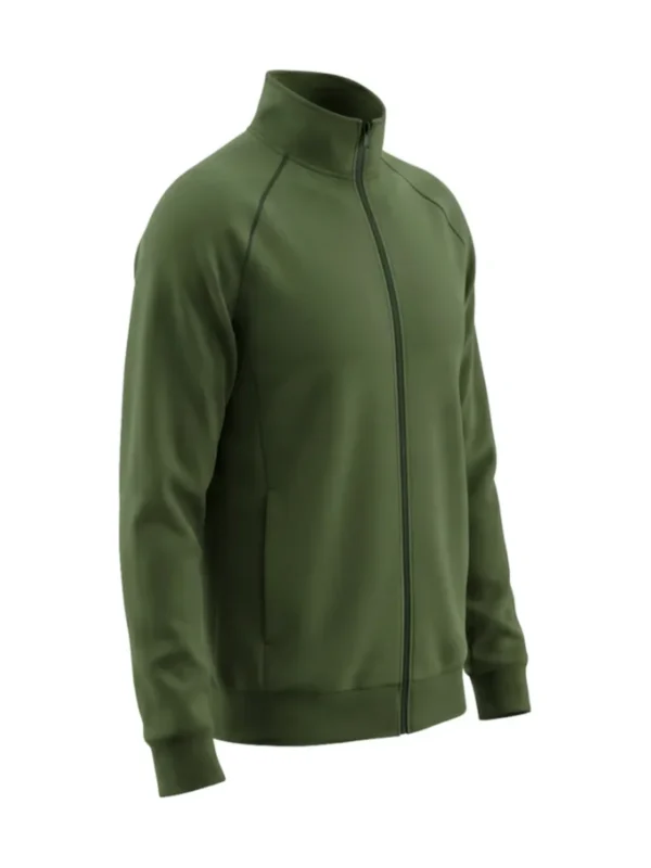 Bluza z kołnierzem zielona Fenix BoSafety