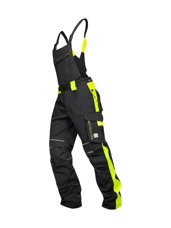 Spodnie ogrodniczki ARDON® NEON czarno-żółty