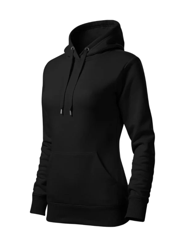 Bluza damska z kapturem Malfini Cape czarna