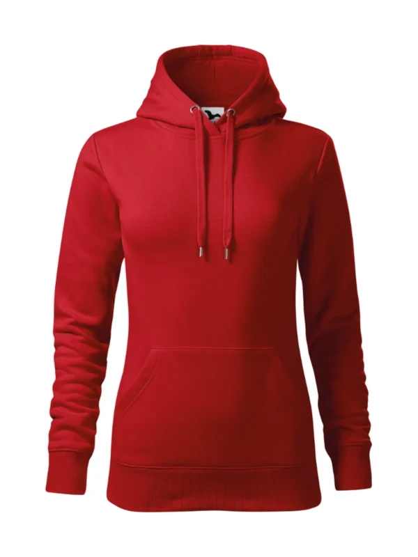Bluza damska z kapturem Malfini Cape czerwona