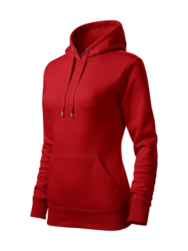 Bluza damska z kapturem Malfini Cape czerwona