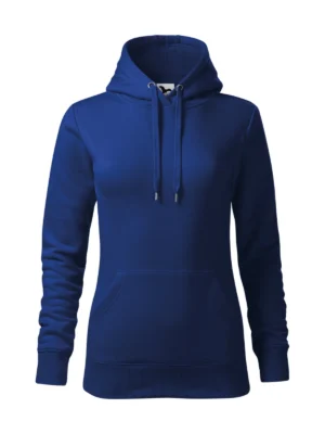 Bluza damska z kapturem Malfini Cape niebieska