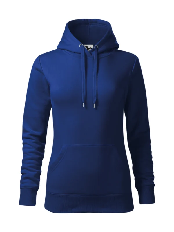 Bluza damska z kapturem Malfini Cape niebieska