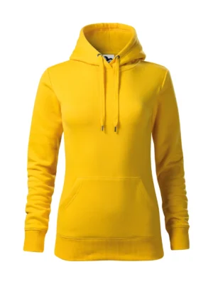 Bluza damska z kapturem Malfini Cape żółta