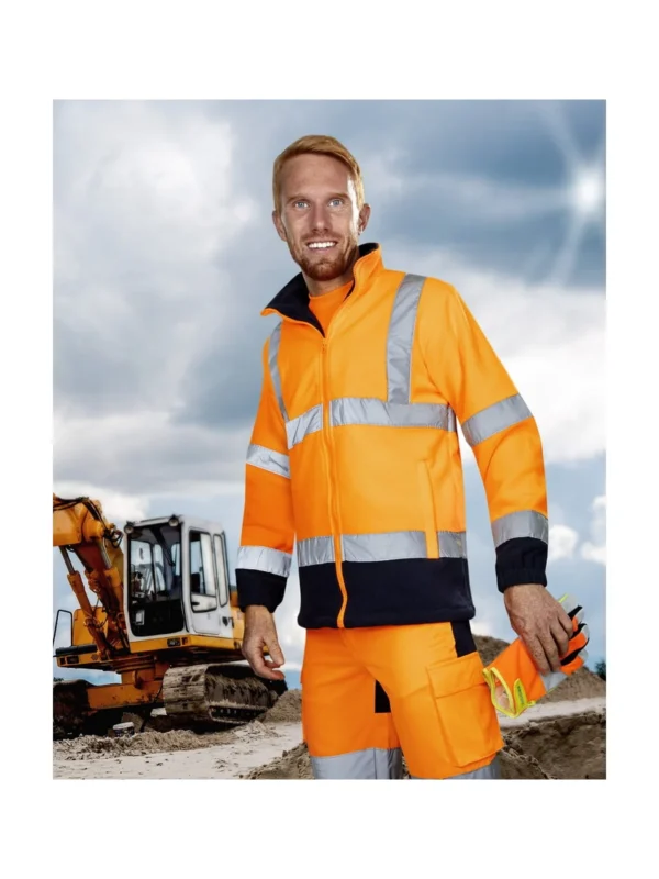Bluza polar ostrzegawczy HiViz ARDON® REF402 pomarańczowy