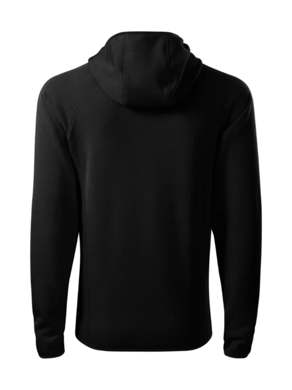 Bluza polar z kapturem elastyczna Malfini Direct czarna