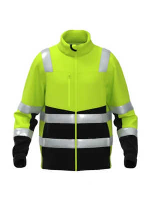 Bluza polarowa BoSafety FLEECE FIT Hi-Vis - komfort cieplny i widoczność klasy 2